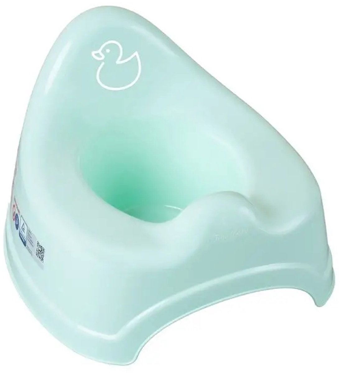 Dit Baby Groene Potje Eend met Muziekdoosje