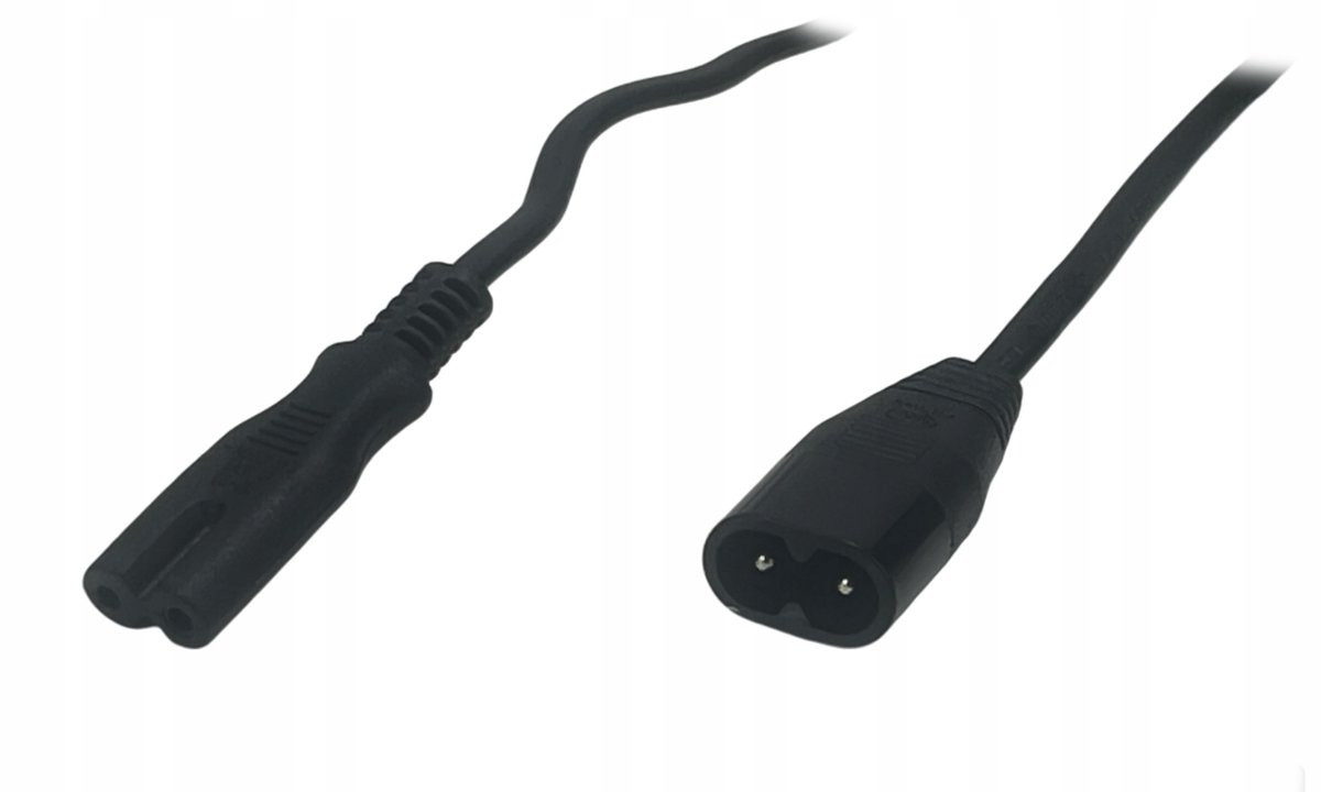 POS AC Stroomkabel C7-C8 1m - Verlengsnoer Radio