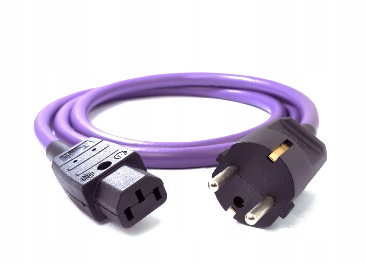 Melodika Purple Rain MDP05 stroomkabel 0,5m iec c15 schuko