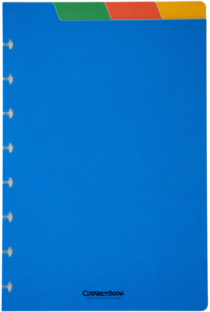 Correctbook a5 tabbladen - uitbreidingsset - assorti