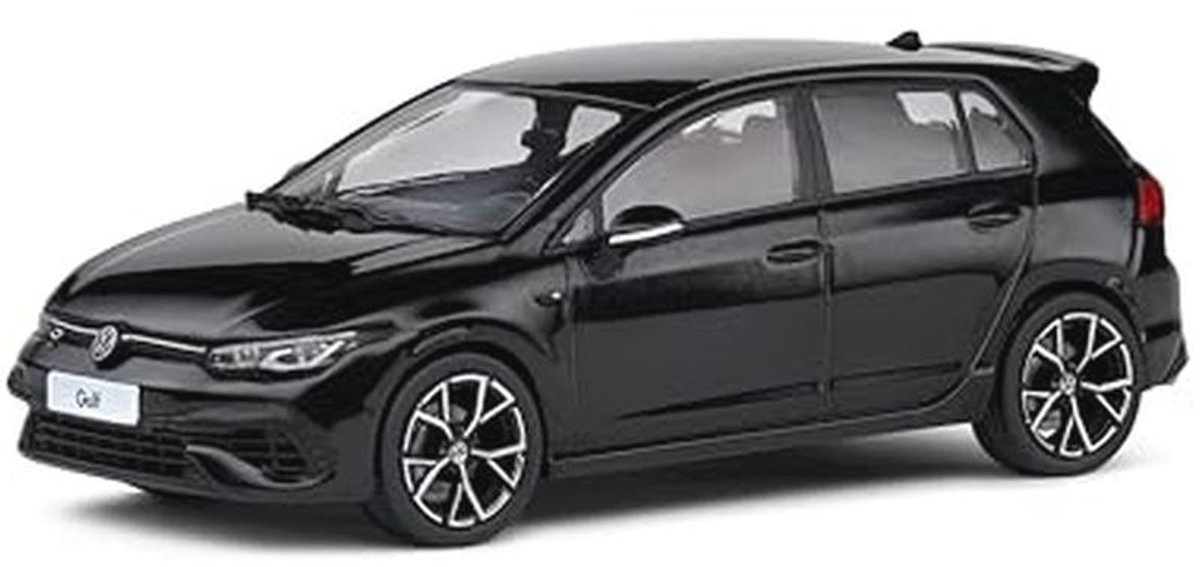 Volkswagen Golf VIII R Zwarte Miniatuurauto 1:43 2022