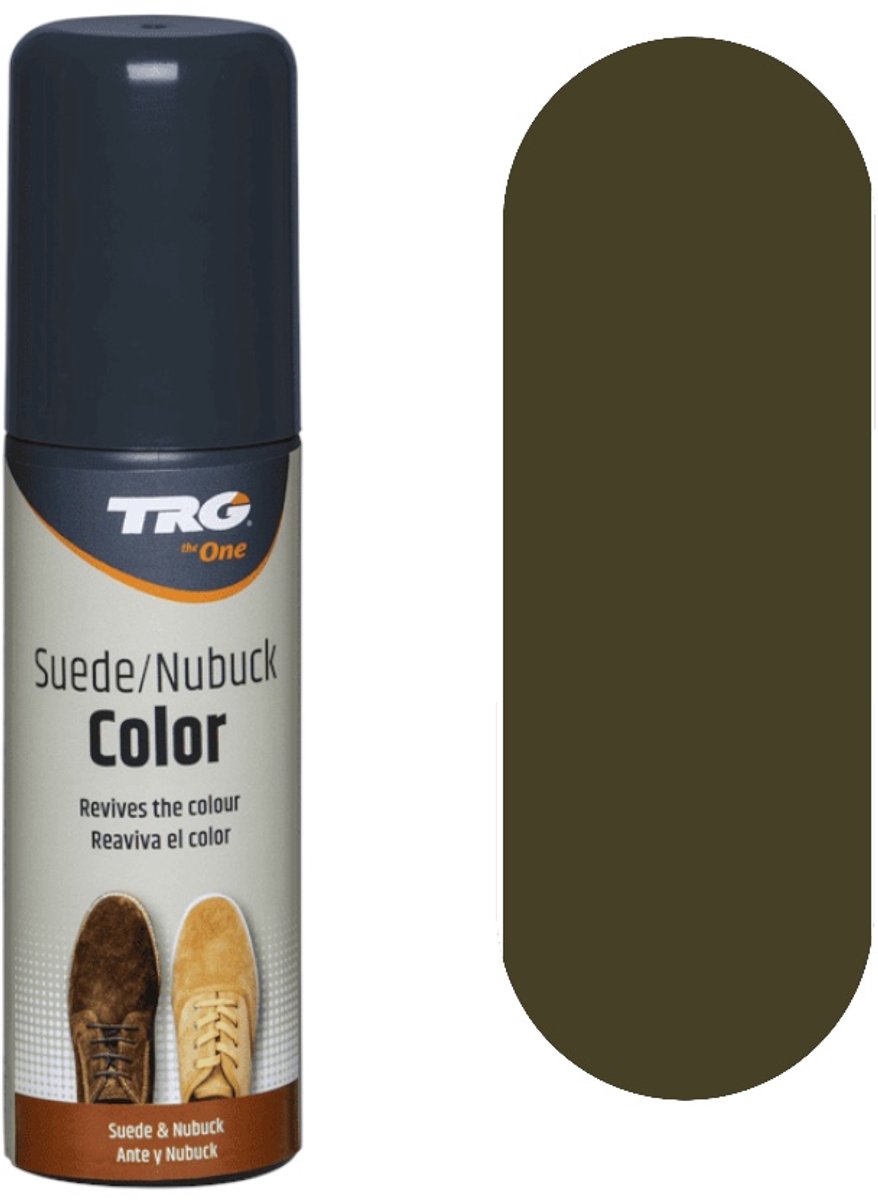 TRG Suede & Nubuck Color Reviver - 134 Olive Green - 75ml