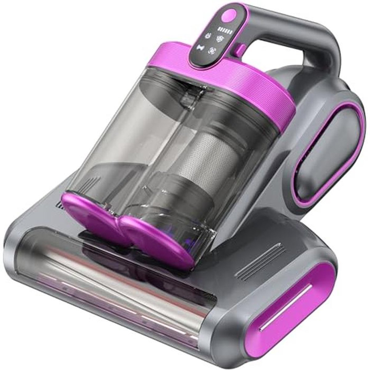 Draadloze Mijtstofzuiger voor Matrassen met UV-licht en Trillingen - Anti-Mijt en Antibacterieel