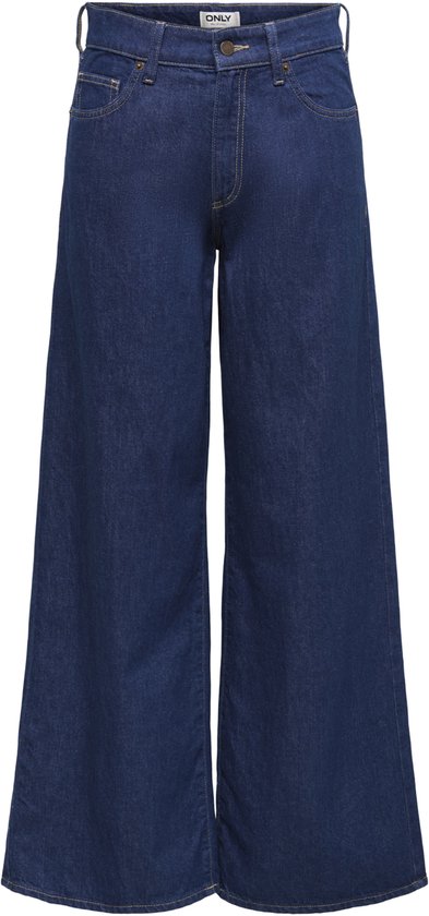 Only Jeans Onlsadie Reg Wide Dnm Gen 15363605 Medium Blue Denim Dames Maat - W31 X L32