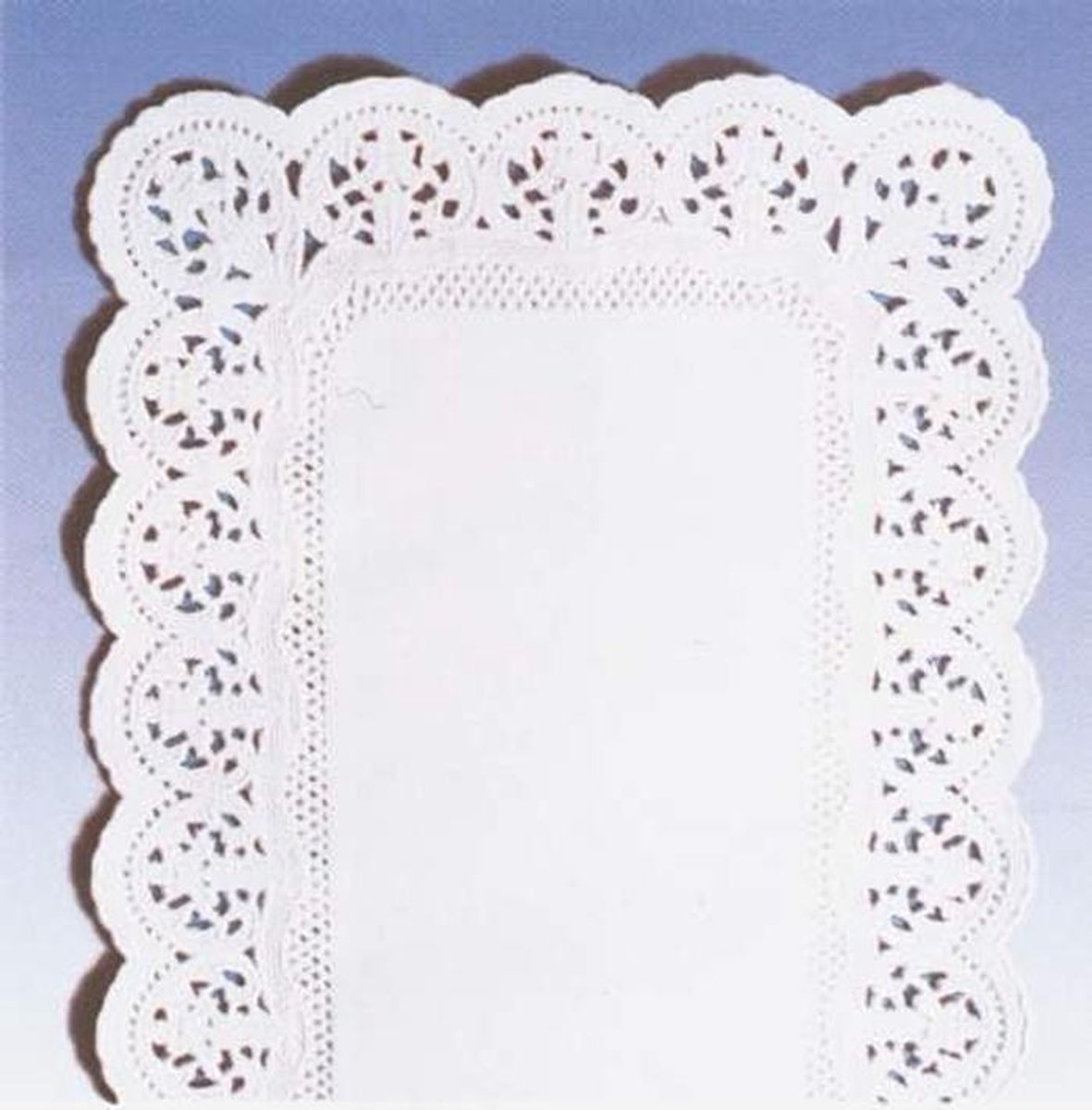 Set van 6 Witte Taartkartons Rechthoekig 40x20 cm - Stevige Taartbodems