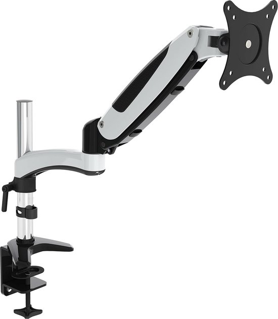 KOORUI KR20Y Monitorarm – Voor Platte En Gebogen Schermen, VESA 75/100 Mm, Draaibaar En Kantelbaar, Draagvermogen 2-9 Kg