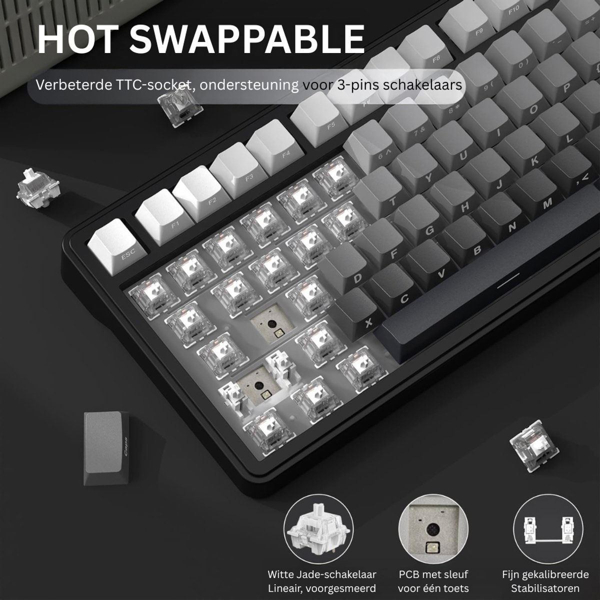 Mechanical Keyboard - Mechanisch Toetsenbord Gaming thumbnail 5