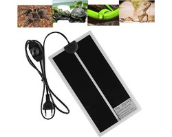 Terrarium verwarmingsmat met temperatuurregeling voor reptielen en amfibieën - 28x15cm