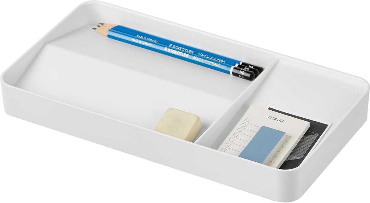 Dubbelzijdige Bureaulade Organizer voor Pennen en Accessoires - Gemaakt in Korea