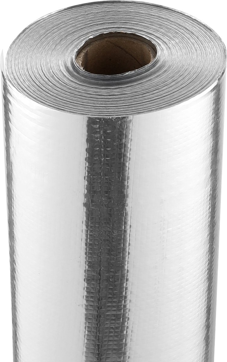 VEVOR 762x122cm Isolatiefilm Isolatiefilm Thermische Film Reflectiefilm 0,165 mm Dik