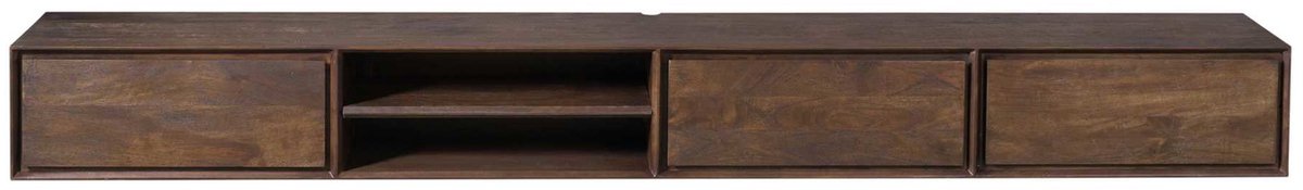 Starfurn Zwevend tv meubel Ambiance Brown | 280 cm Bruin Bruin