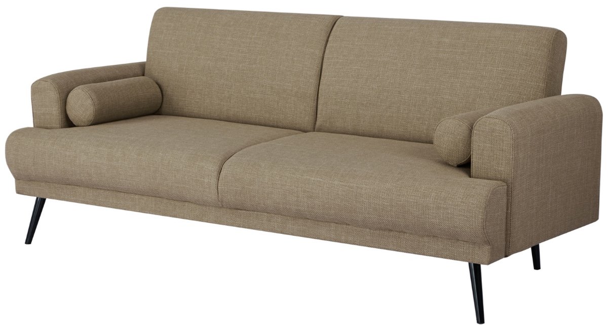 Giga Meubel Slaapbank Jason - Taupe Stof - 209x91x85cm