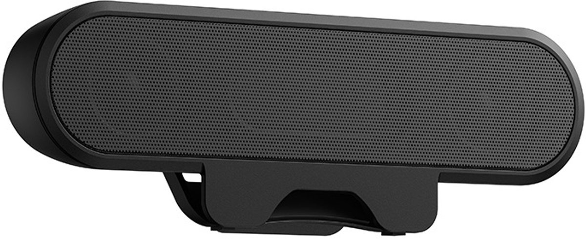 longziming -Desktop Speaker met Dual-Luidsprekers – Compacte Monitor Speaker met Diepe Bass – Plug & Play – Volume- en Mute Knoppen – USB Pc-luidspreker voor desktop en laptop