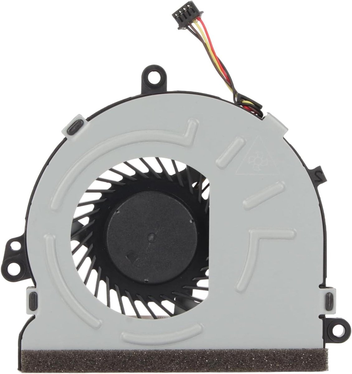 CPU-koelventilator - Laptop - Geluidsarm - 4-pins - Warmteafvoer - Ventilator - Geschikt voor HP 15-DA 15-DB 15-DI 15-DR 15Q-DX 15T-DS 250 255 256 G7 - Zwart
