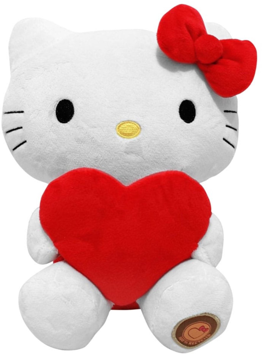 Sanrio Plush Figure Hello Kitty Hearth 24 cm