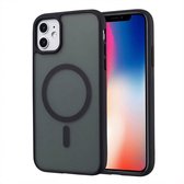 imoshion Hoesje - Geschikt voor iPhone 11 - Color Guard Backcover geschikt voor MagSafe - Zwart