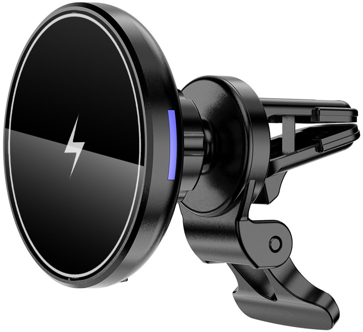 longziming -Magnetische Draadloze Autolader – Magnetische Smartphone Cradle voor Auto