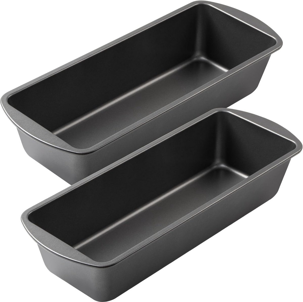 Set van 2 Extra Grote Broodvormen Rechthoekig 13x5 Inch met Antiaanbaklaag