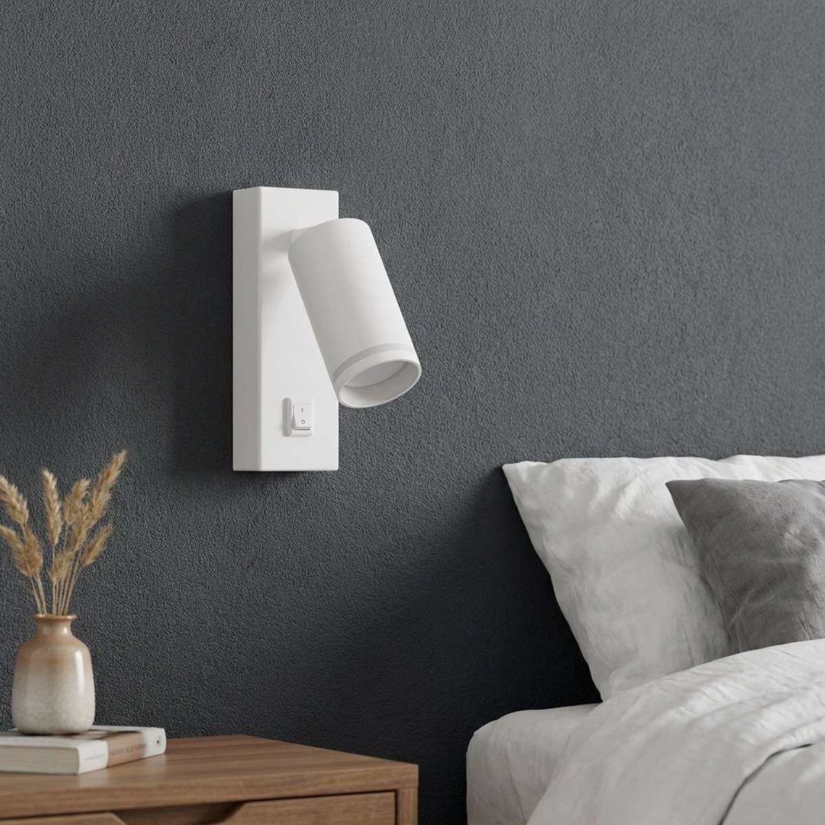 LED wandlamp - Bedlamp | GU10 fitting | Wit