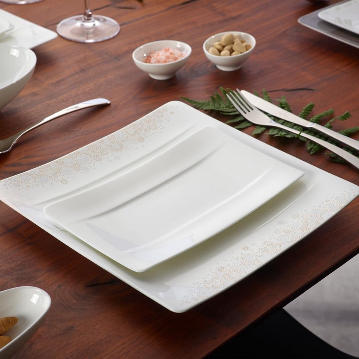 Lange Witte Sushi Plank van Premium Bone Porselein 24x14 cm