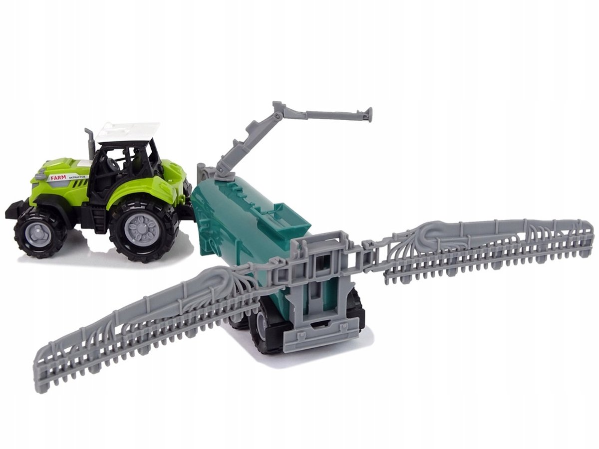 Groene Boerderij Tractor met Spuit: Geluid & Licht