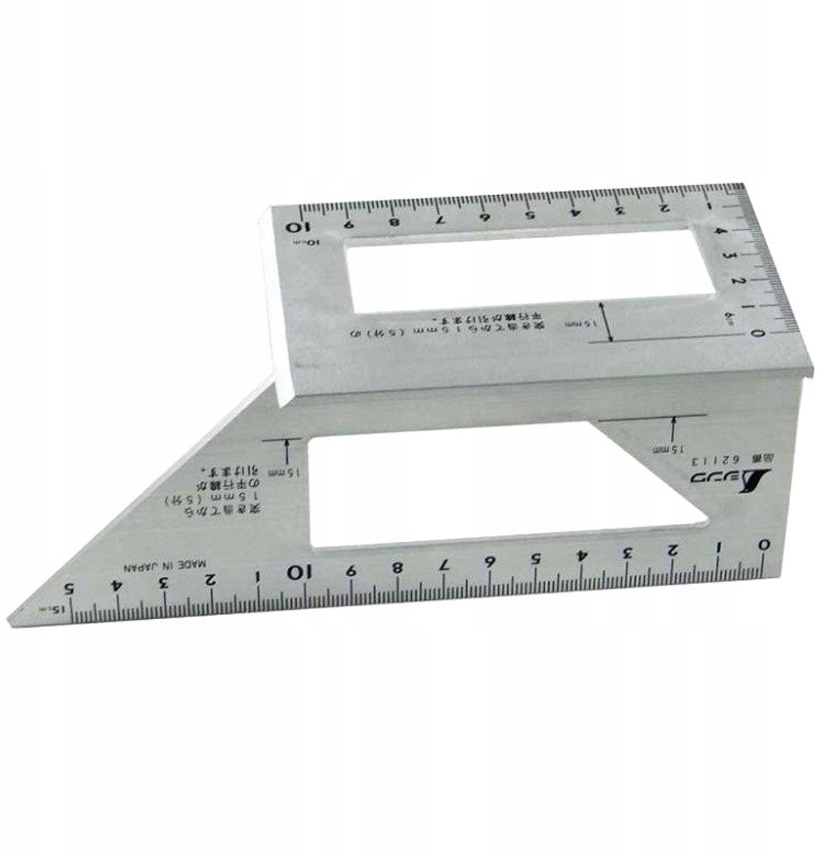 Shinwa 3D Aluminium Hoekmeetinstrument 45/90 Graden