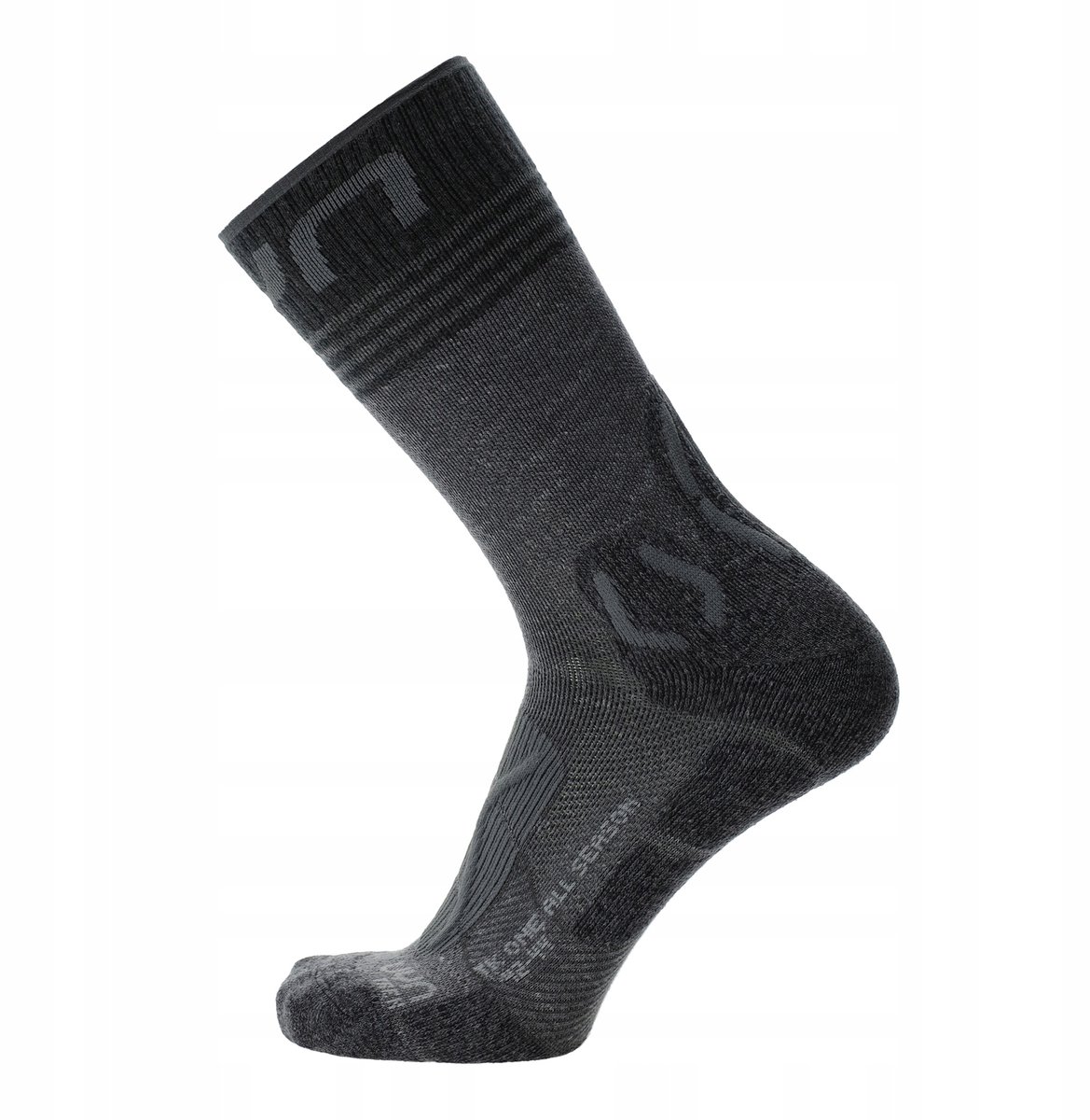 UYN Trekking One All Season Mid Sokken Merino Wol geschikt Grijs