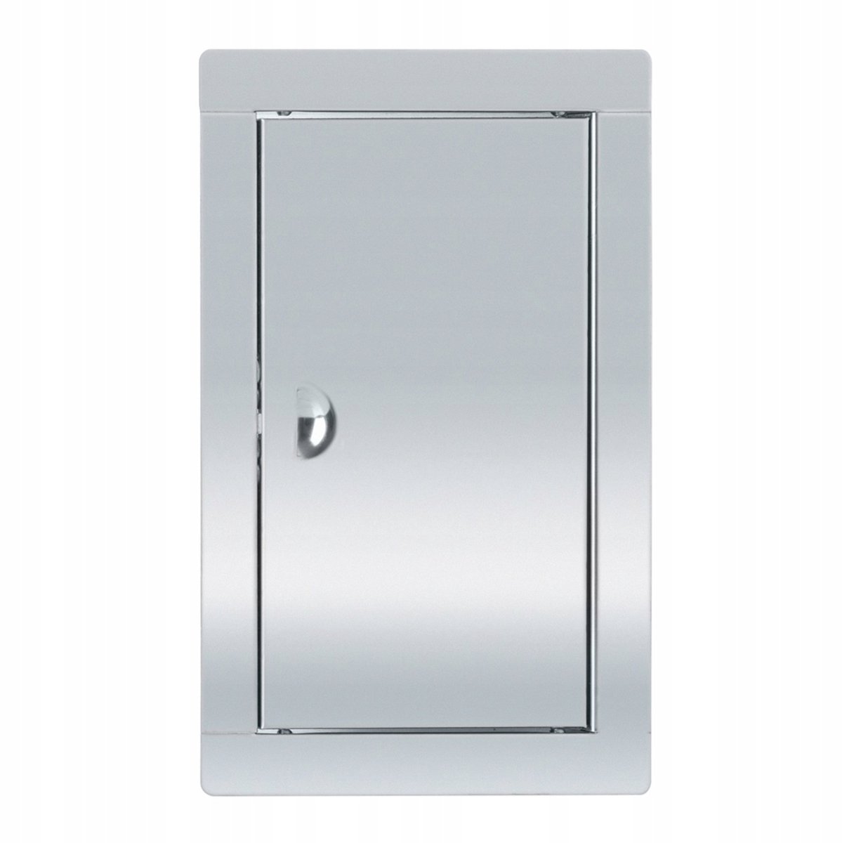 Inspectieluik RVS 10x15 cm met veersluiting