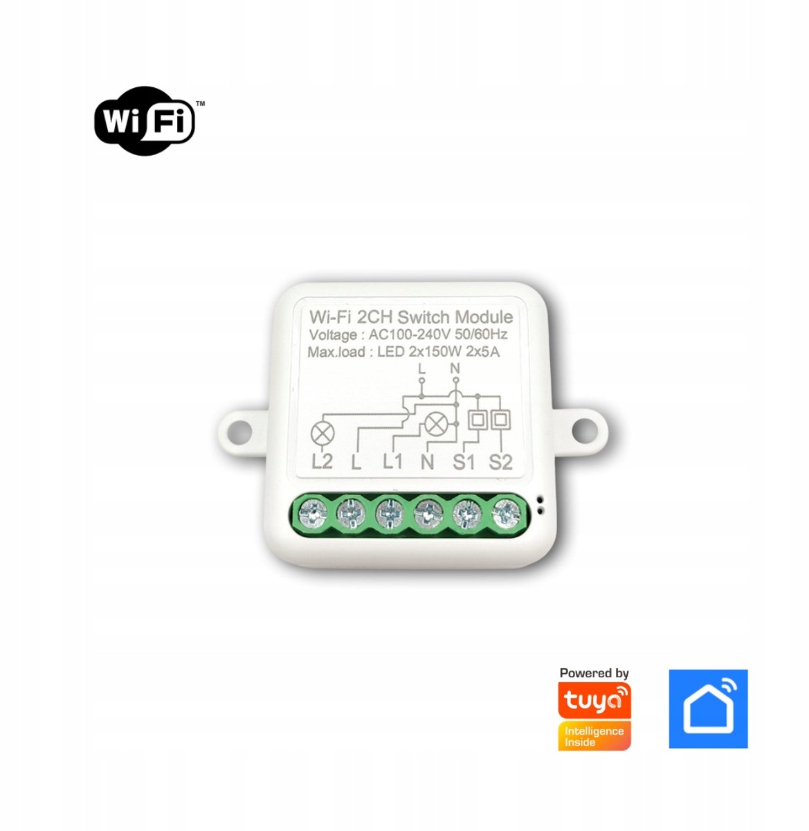 Tuya WiFi Rolgordijn Module - Slimme Bediening