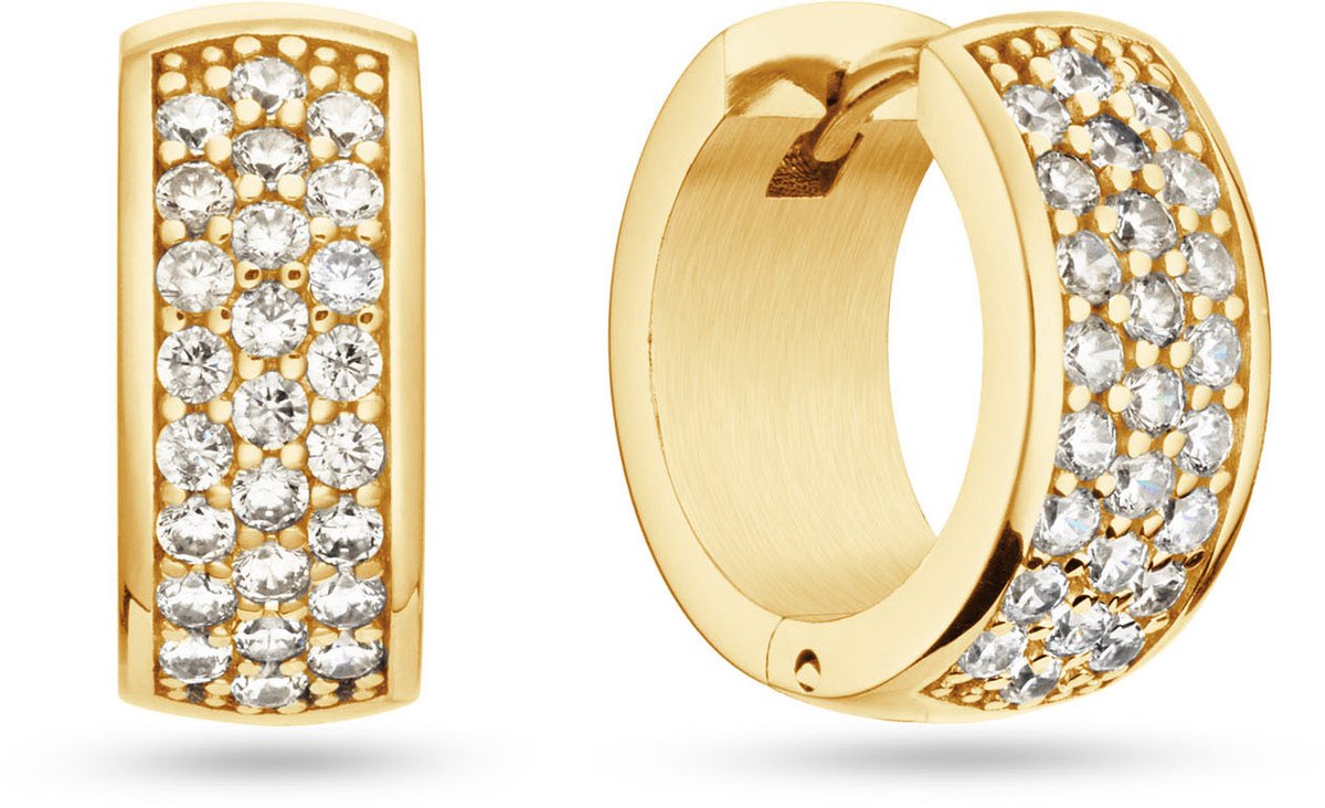 Klapoorringen 3 Rij CZ L 925GP