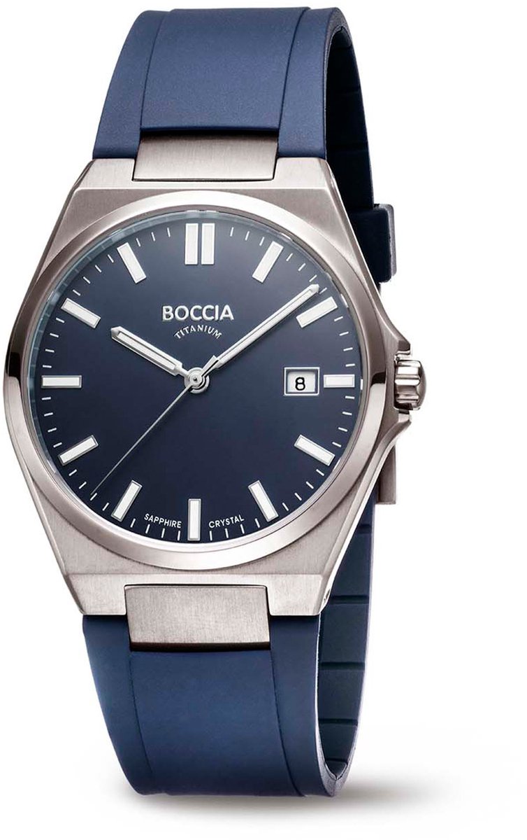 Boccia Titanium 3667-01 Heren Horloge