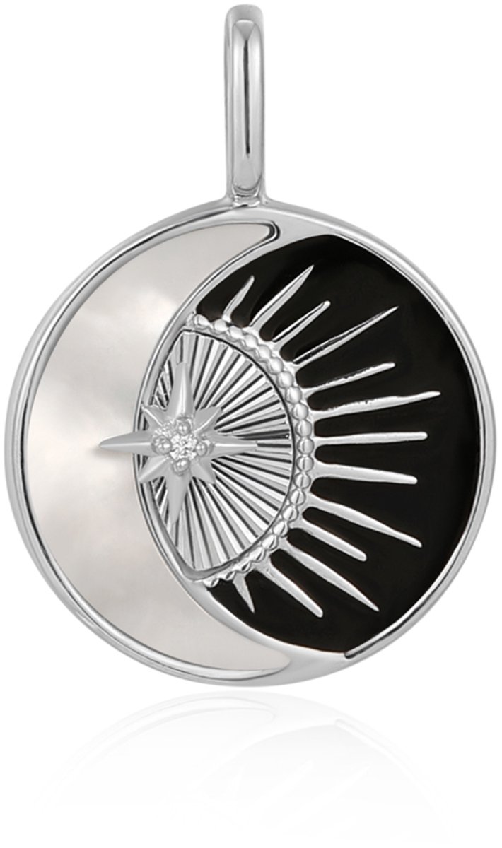 Ania Haie AH NC048-24H Pop Charms Dames Hanger - Fantasie - Sieraad - Zilver - 925 Zilver - 15 mm breed - 15 mm lang