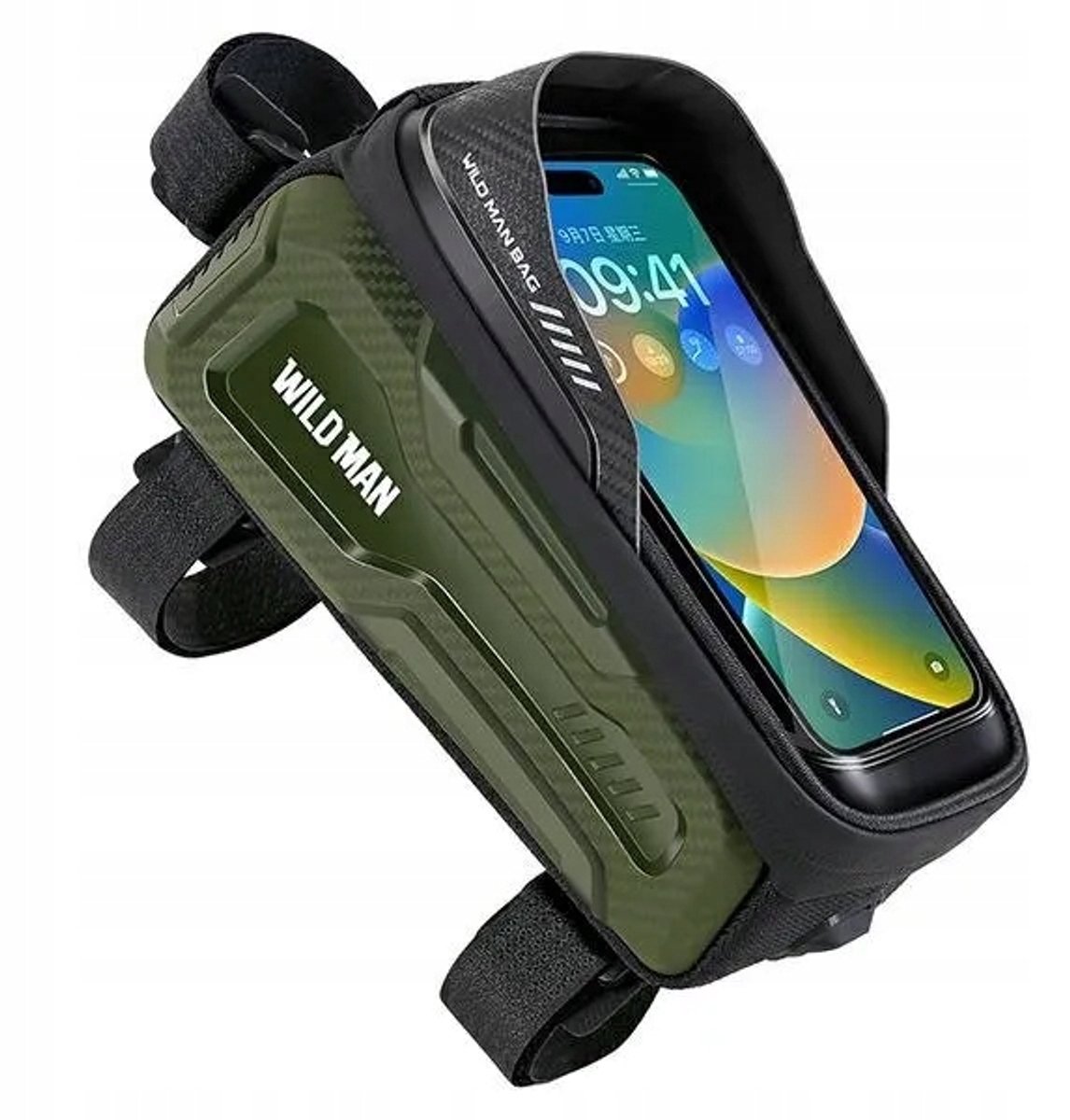 WILDMAN M20 Fietstas Frame - Waterdicht met Smartphonehouder