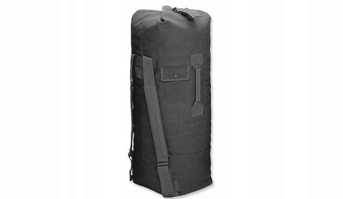 Mil-Tec US Stijl Transporttas Zwart - 75L - Robuust Reizen