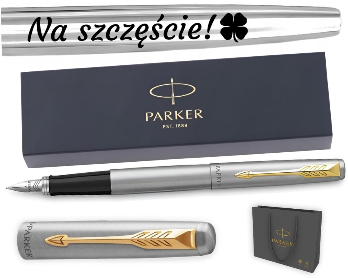 Parker Jotter GT Vulpen met Gratis Gravure - Gouden Accent