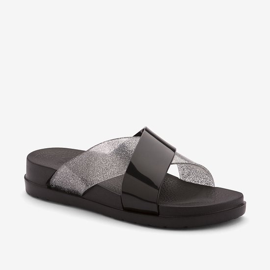 IGI&Co Leren en stoffen damesslippers White Dames
