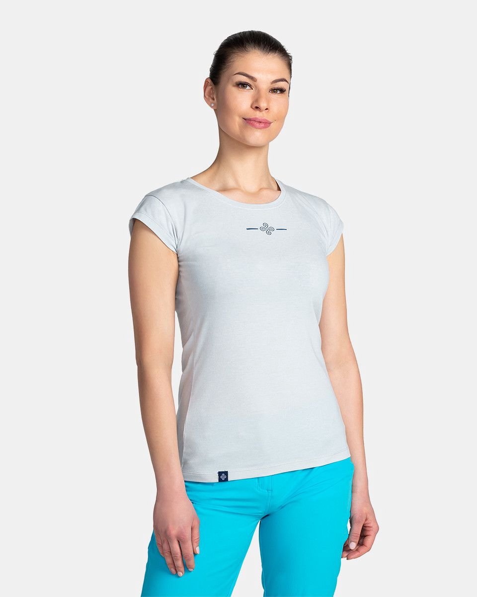Kilpi Los T-shirt Met Korte Mouwen Vrouw Grijs