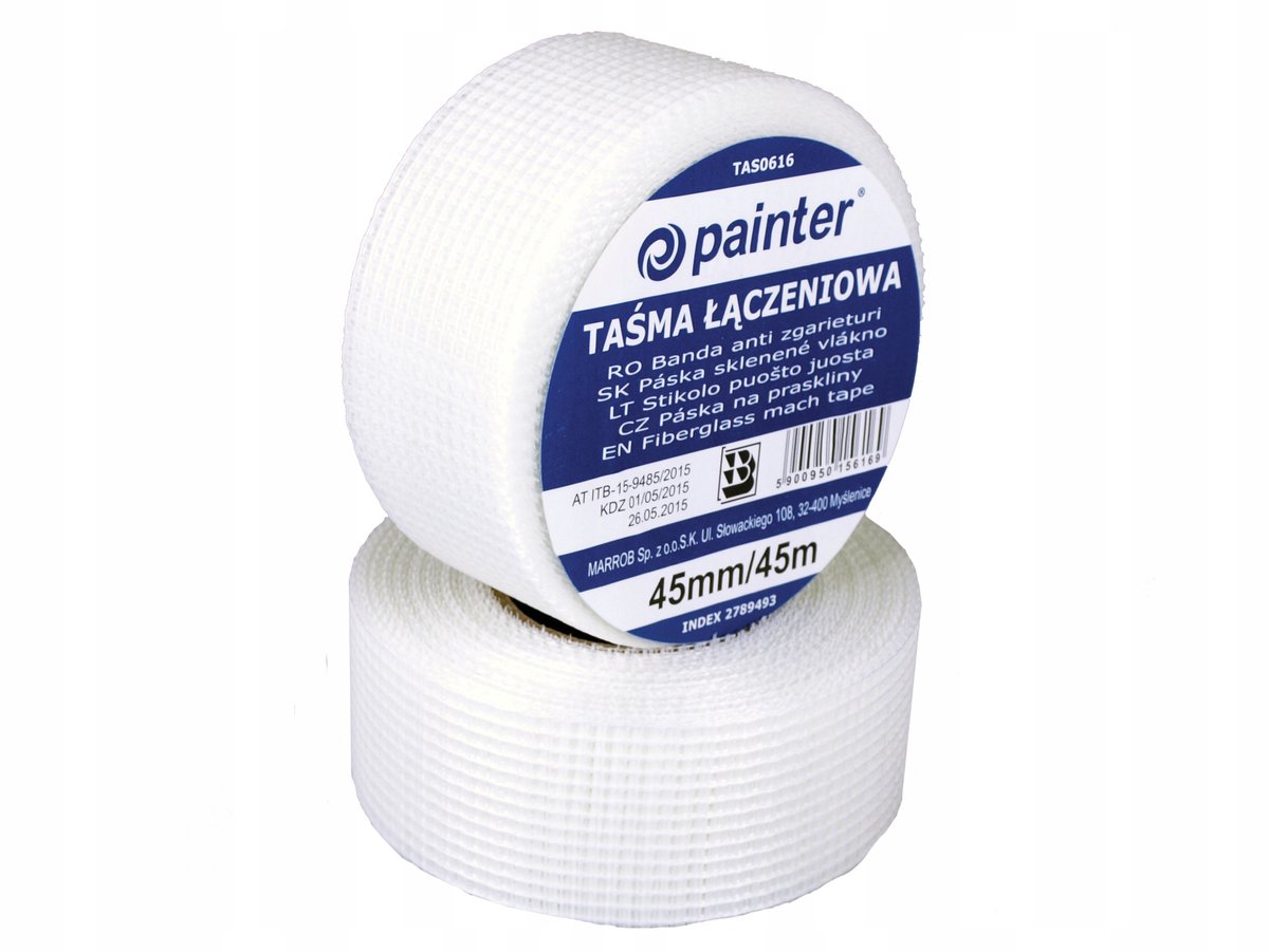 PAINTER Glasvezeltape 42mm x 10m voor Gipsplaten