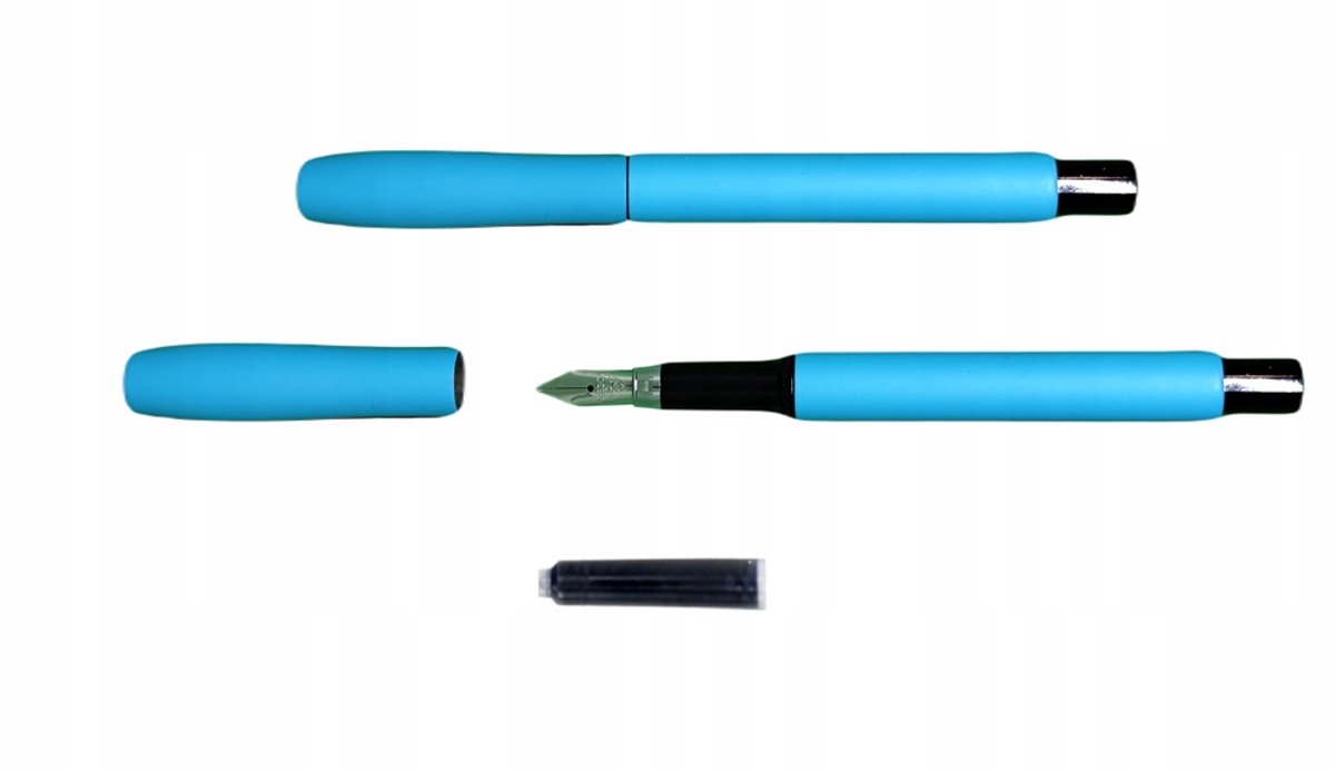 Cresco Comet Schoolpen Blauw - Ergonomisch en Vloeiend Schrijven