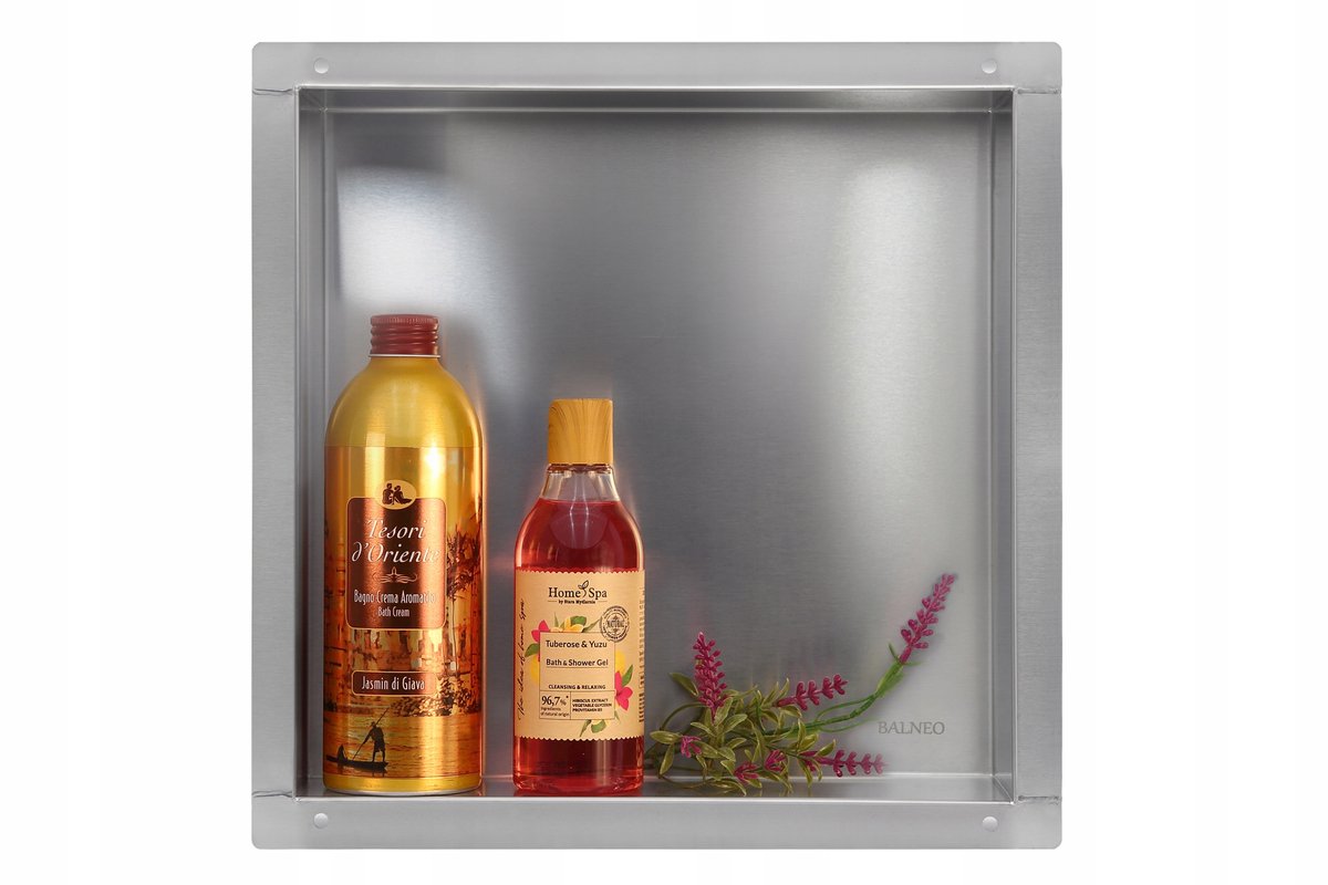 Balneo Inox Wandnis 30x30x7cm - Stijlvol & Waterdicht