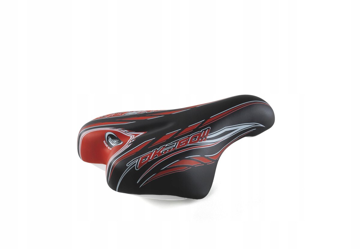 Selle Monte Grappa OK GO Fietszadel Zwart-Rood