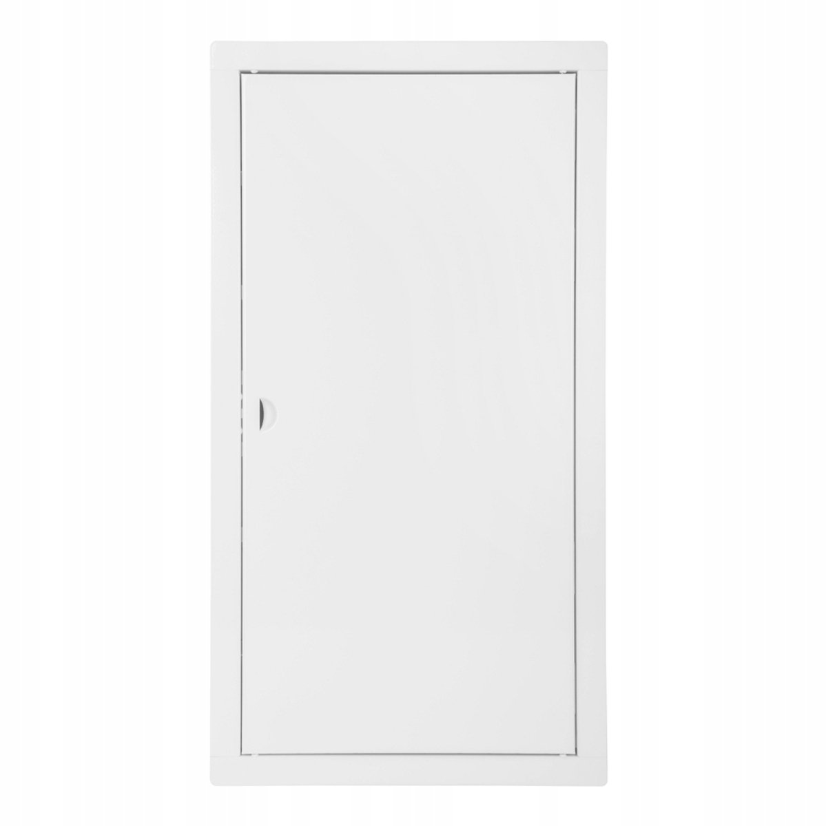 Metalen Luik 30x60cm Wit met Klink - Toegangsluik