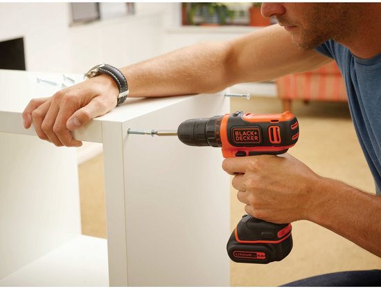 Black Decker AutoSense Cordless Drill, Drill (18 V 1.5 Ah