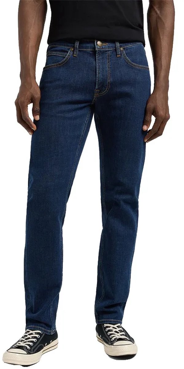 Lee Daren True Straight Fit Spijkerbroek 33 30 Man Dark Ocean