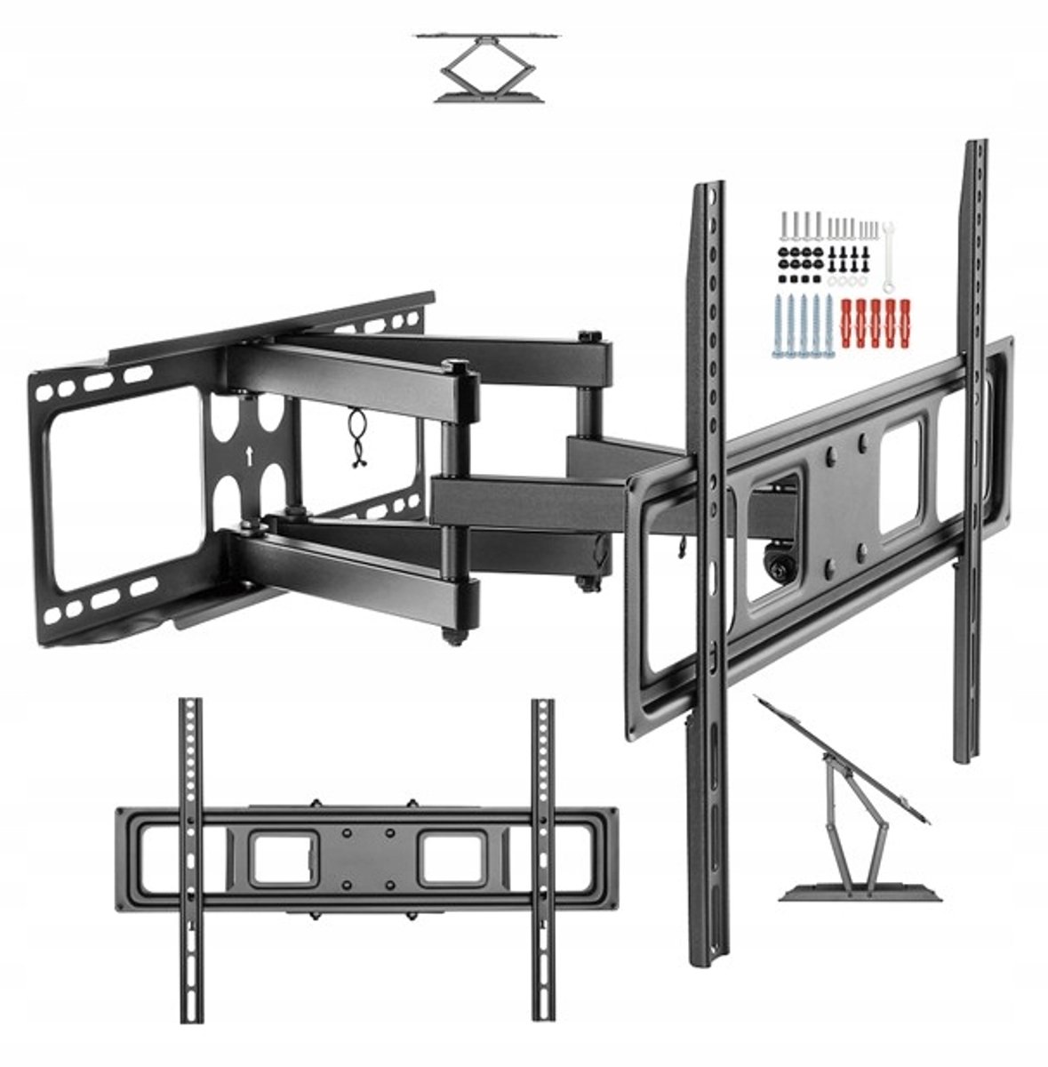Draaibare TV-muurbeugel voor 55-inch Sharp TV, verstelbaar