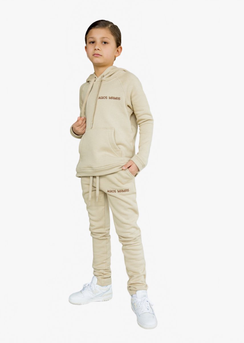 Casual Joggingbroek Unisex - 100% katoen 340 GSM - Regular fit - Maat 134-140 -