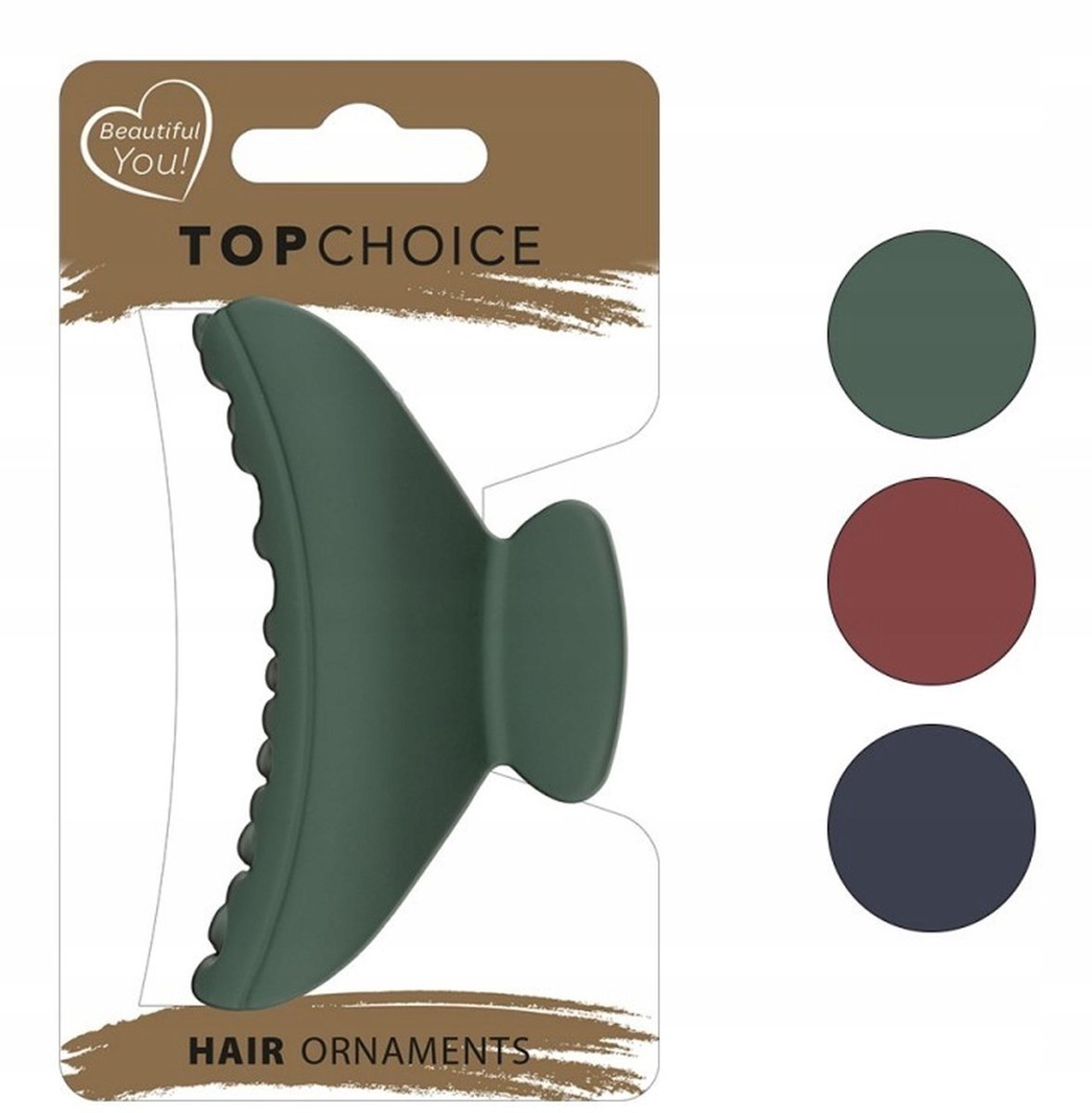 Top Choice Haarclip Trendy Mix Kleuren (1 Stuk)