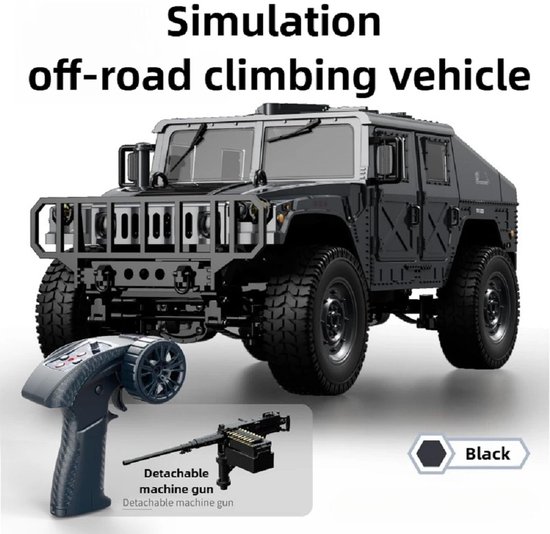 Voiture télécommandée JJRC C8835 4x4 tout-terrain avec lumières LED, Jouets idéal pour les Enfants