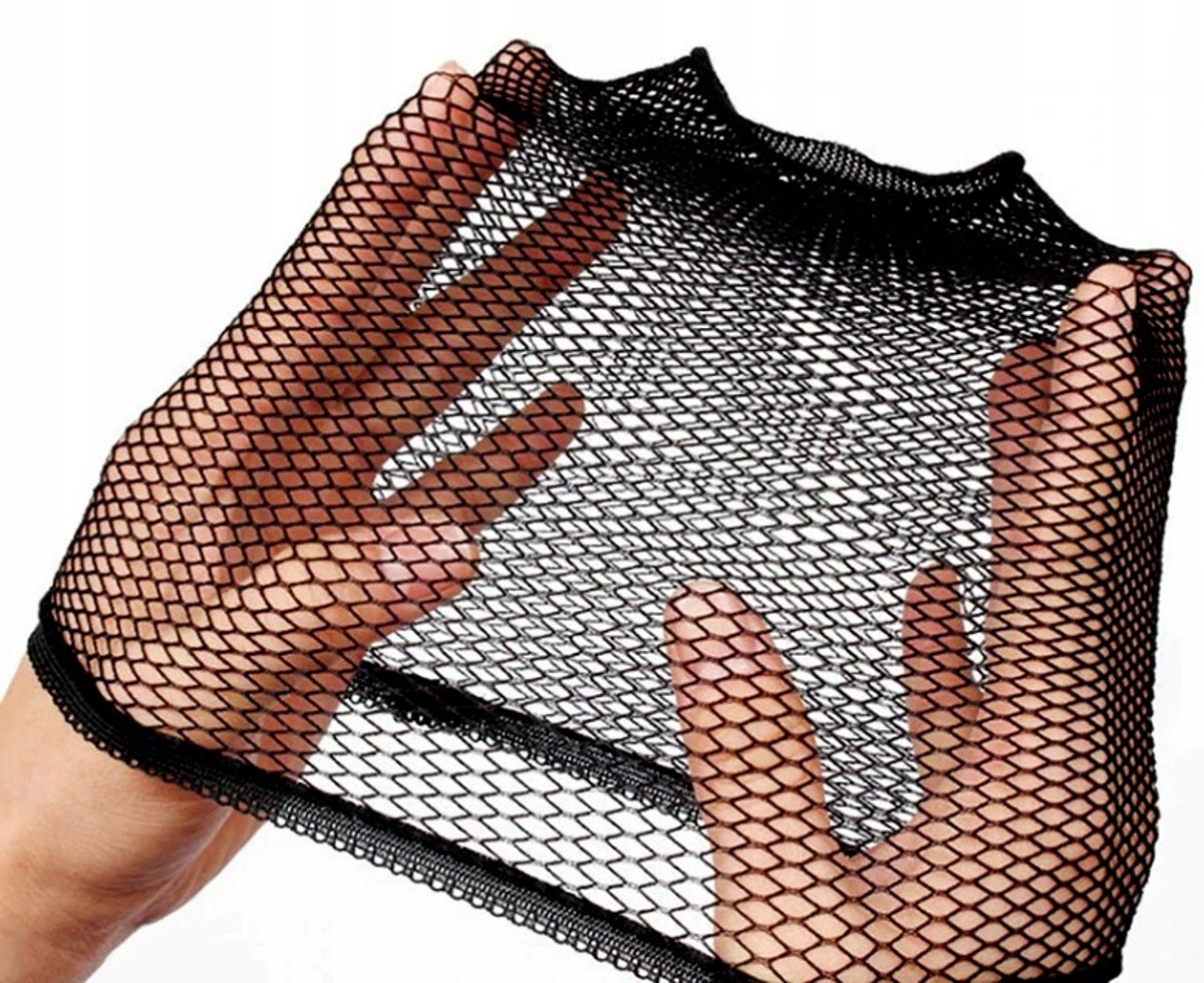 Nylon Net Cap voor Pruiken - Zwart