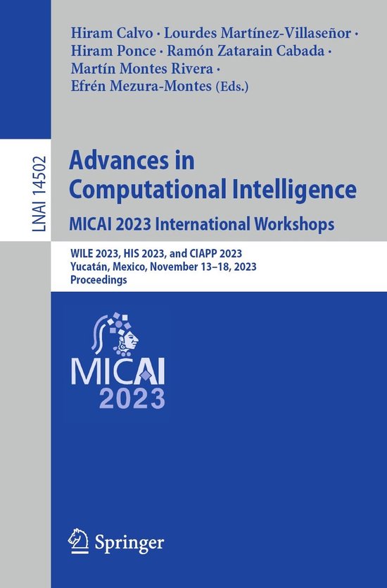 Springer Nature Proceedings Computer Science - Advances in C ... - cover